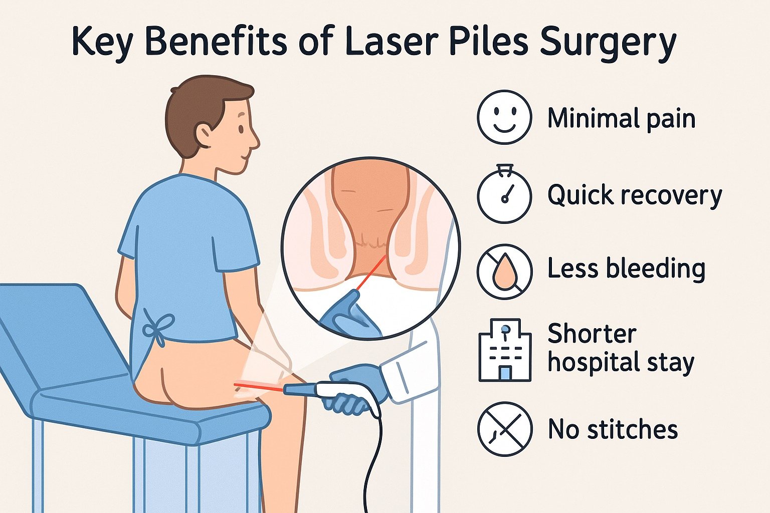 Key Benefits of Laser Piles Surgery