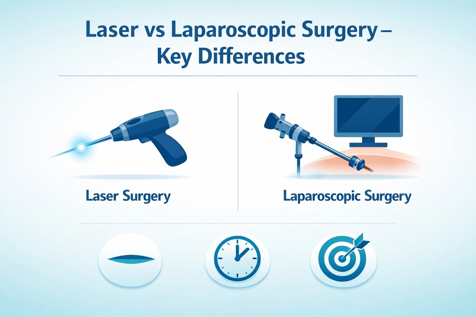 Laser vs Laparoscopic Surgery – Key Differences