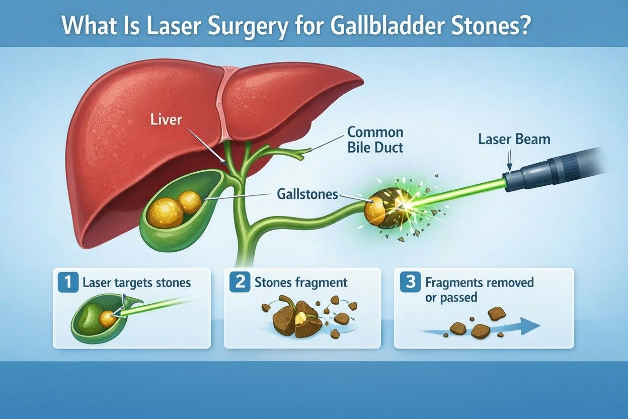 What Is Laser Surgery for Gallbladder Stones